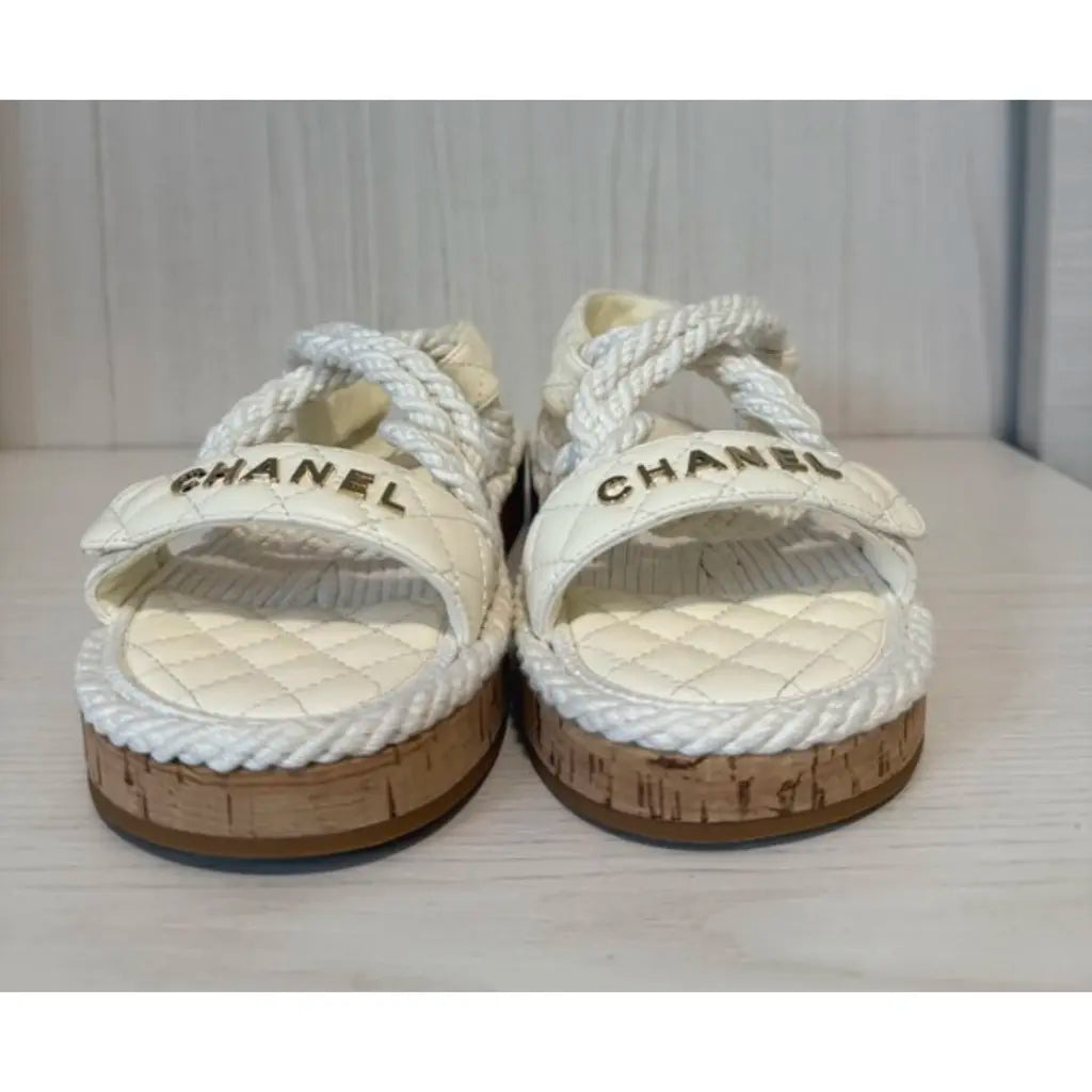 Chanel Rope sandals