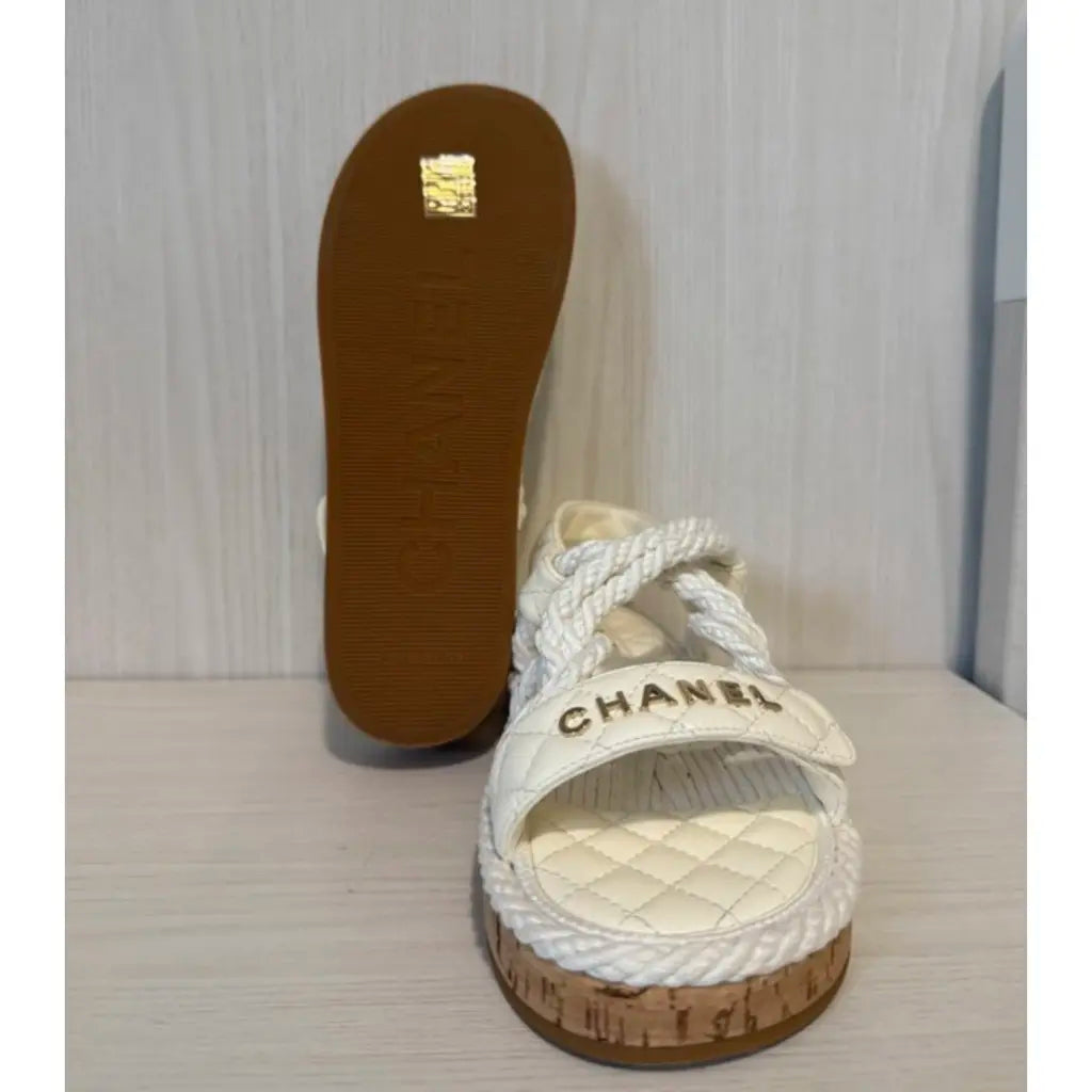 Chanel Rope sandals