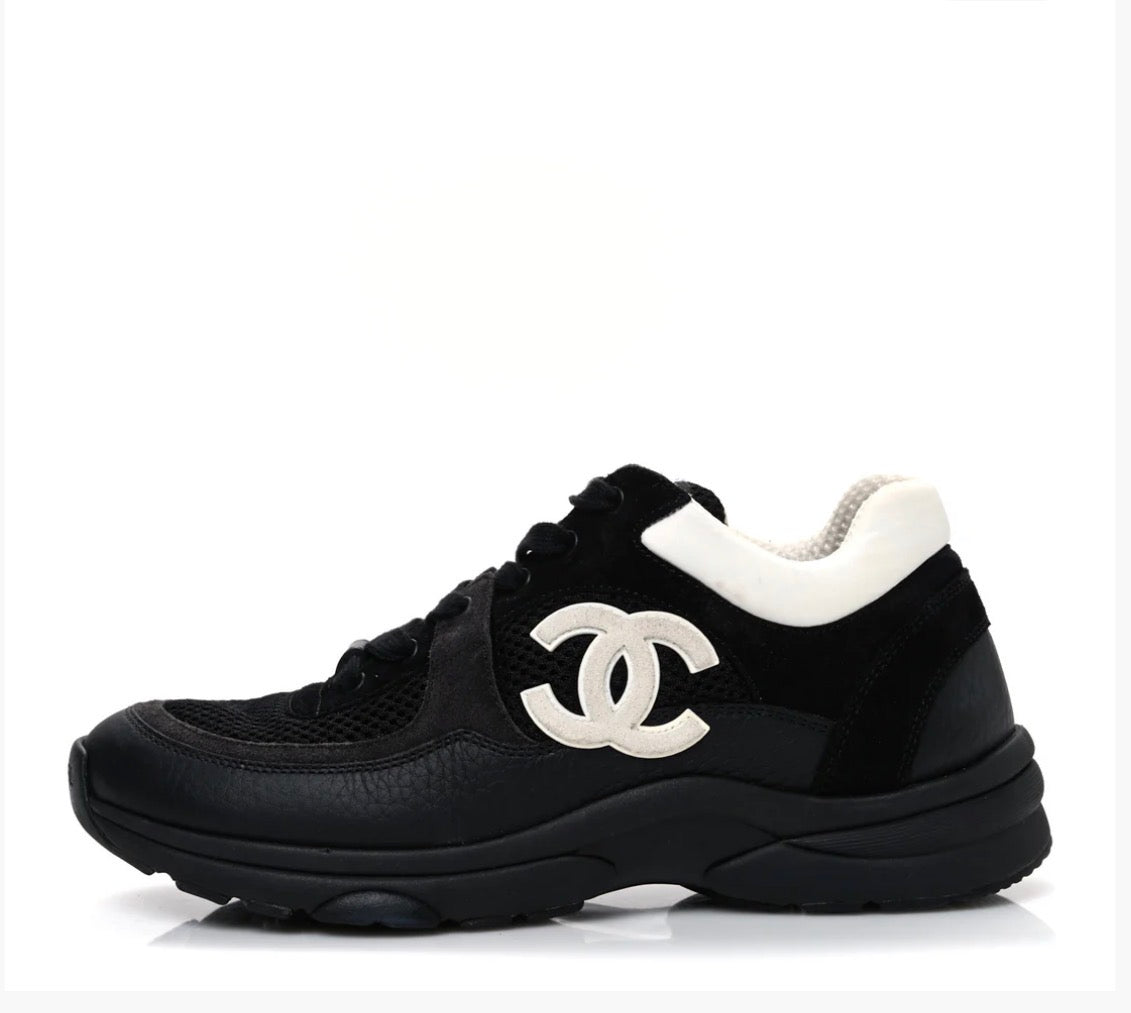 Chanel low top sneakers