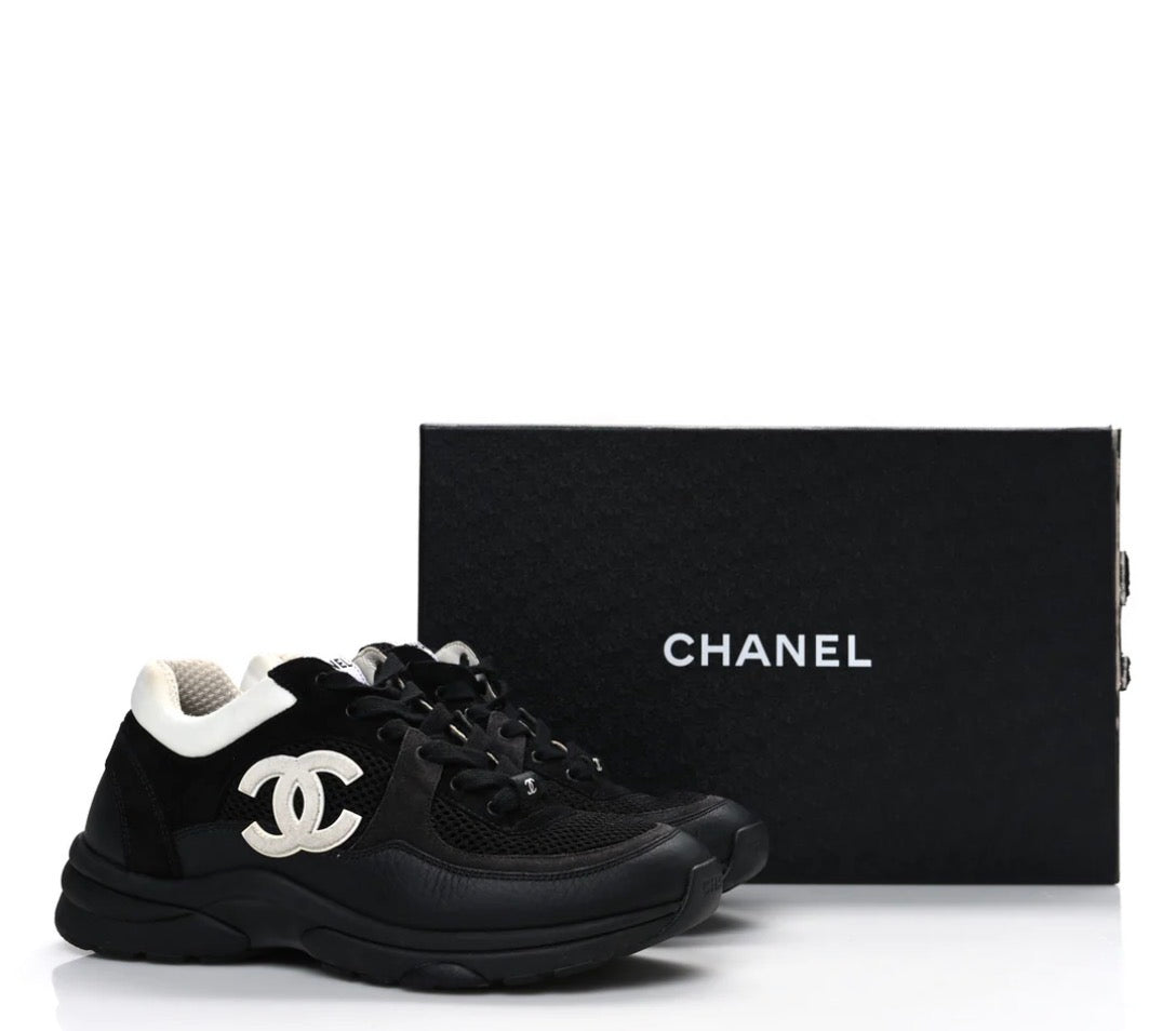 Chanel low top sneakers