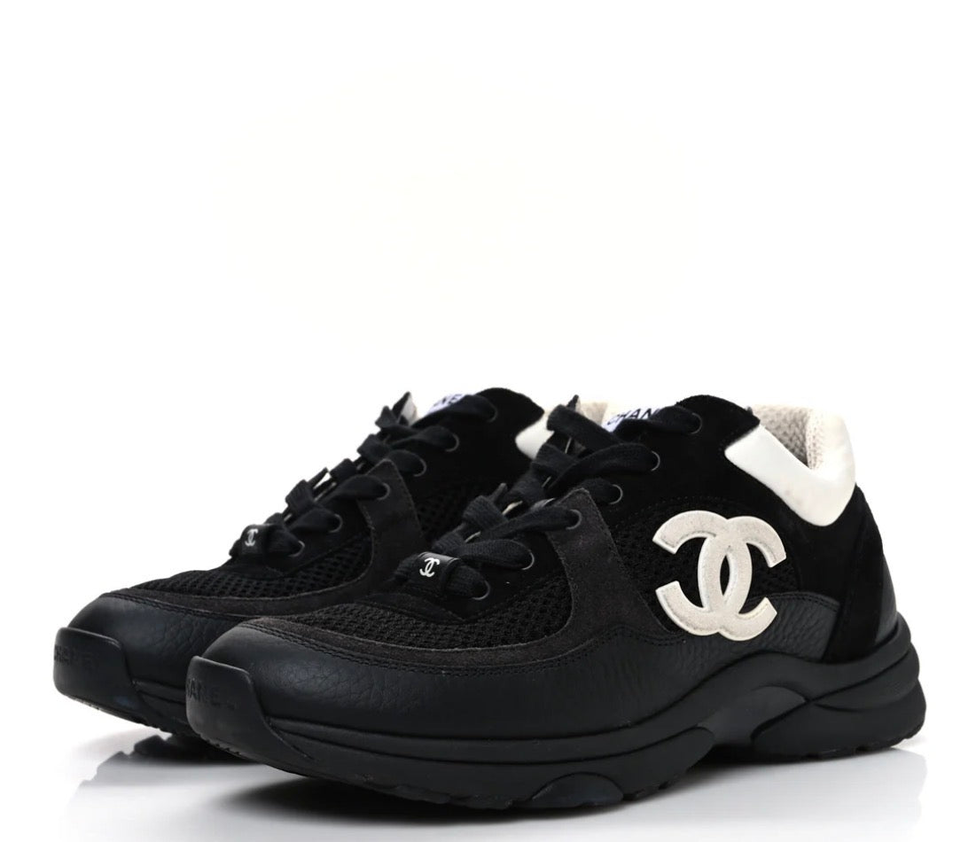 Chanel low top sneakers