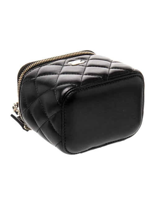 Black Chanel Vanity Bag