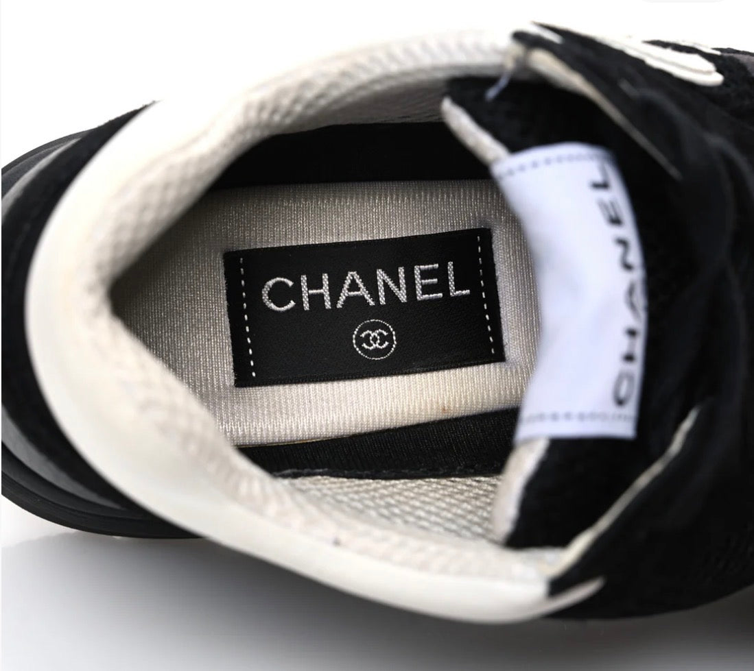 Chanel low top sneakers
