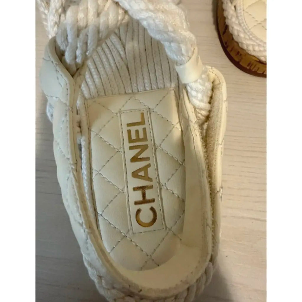 Chanel Rope sandals