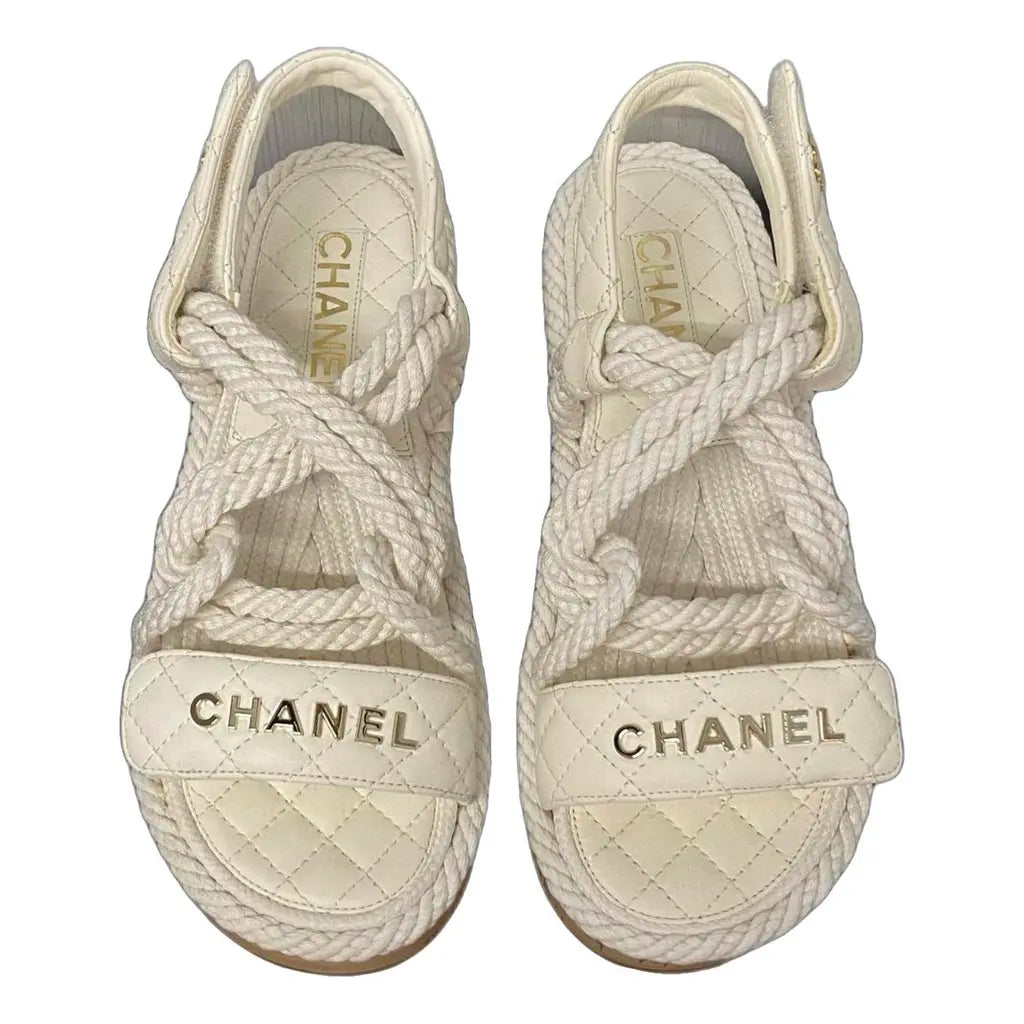 Chanel Rope sandals