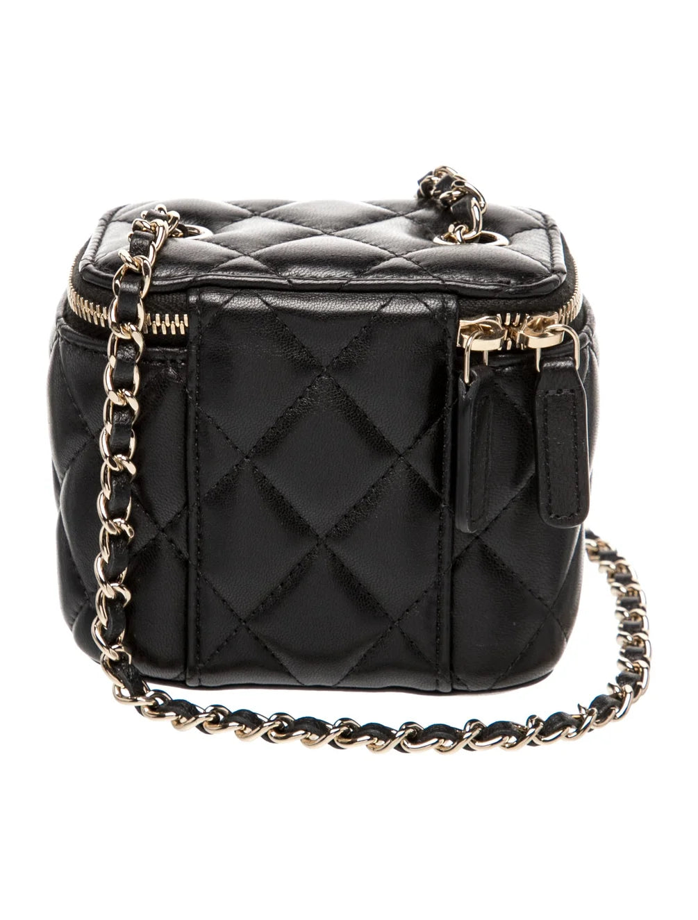 Black Chanel Vanity Bag